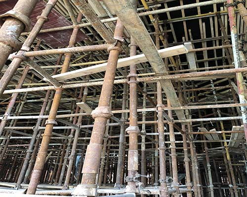 太原军翔建材租赁 专业提供一字型钢管脚手架等装饰装修材料